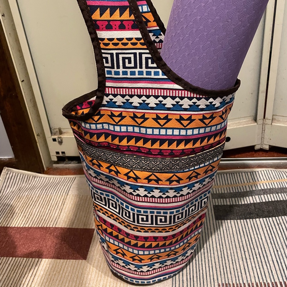 Yoga Essentials Canvas Bag